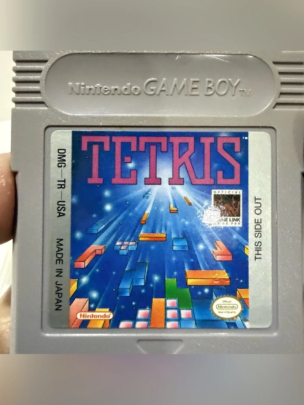 Nintendo Game Boy Tetris Cartridge w/ Case NTSC-U/C Puzzle (Tetris Series)